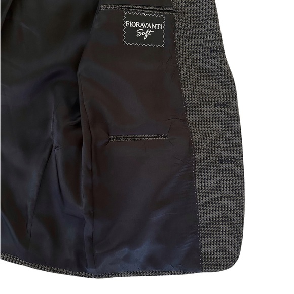 WILLIAM FIORAVANTI Men's 3 Button Wool Bespoke Blazer Sport Coat Size 39 Short - Picture 7 of 16